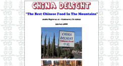 Desktop Screenshot of chinadelightinoakhurst.com